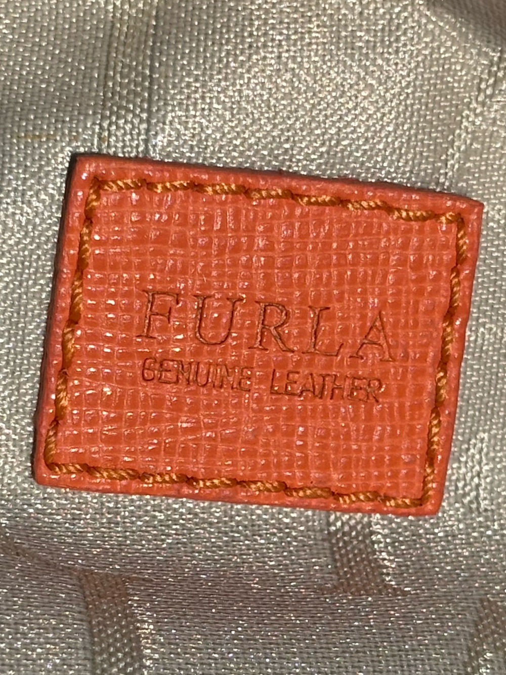 Furla Orange Crossbody Bag - Picture 3 of 14
